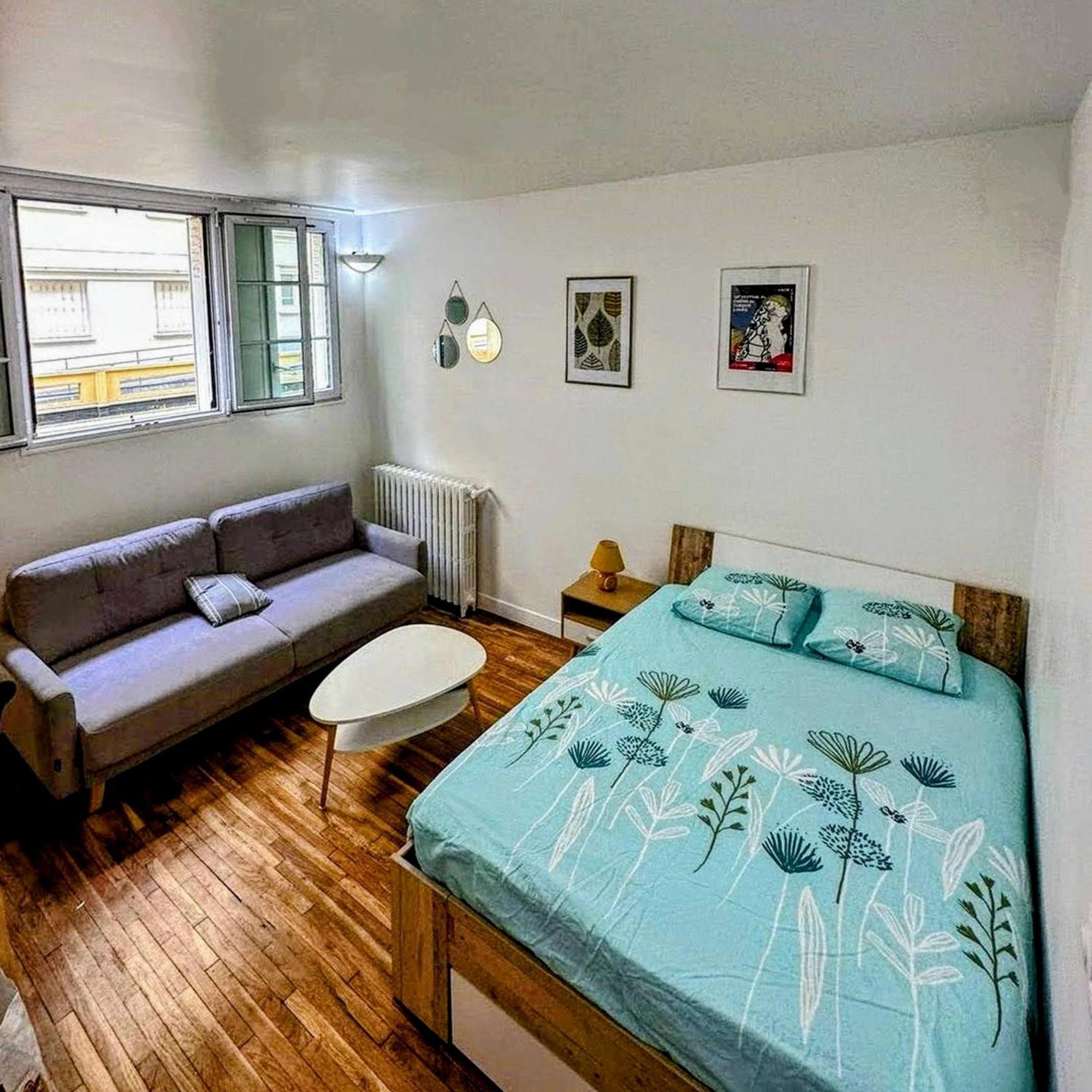 Studio Jaures - Equipped Studio Near Paris With Private Bathroom モンルージュ エクステリア 写真
